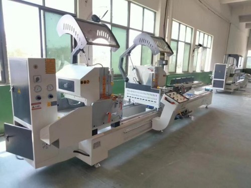 aluminum profile (digital display) double-head precision cutting saw