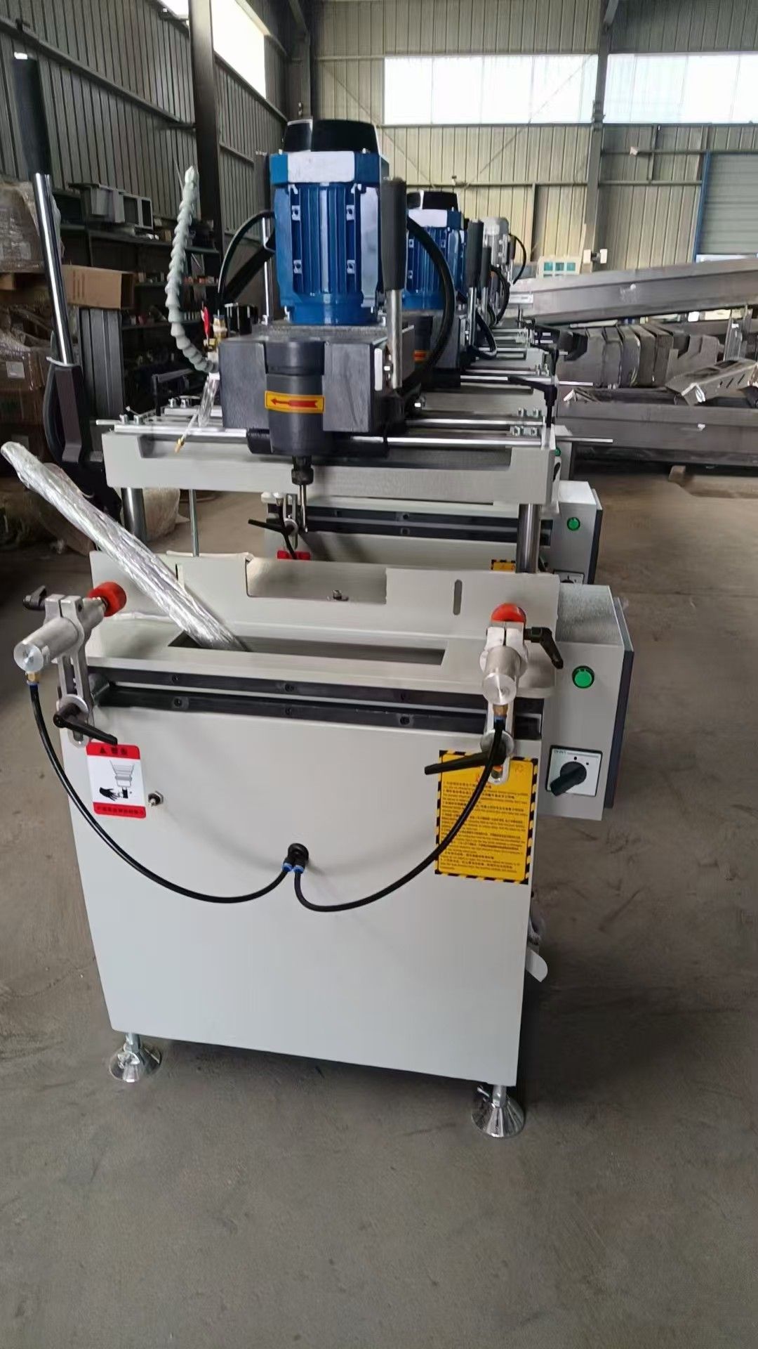 aluminum profile single-axis copy milling machine